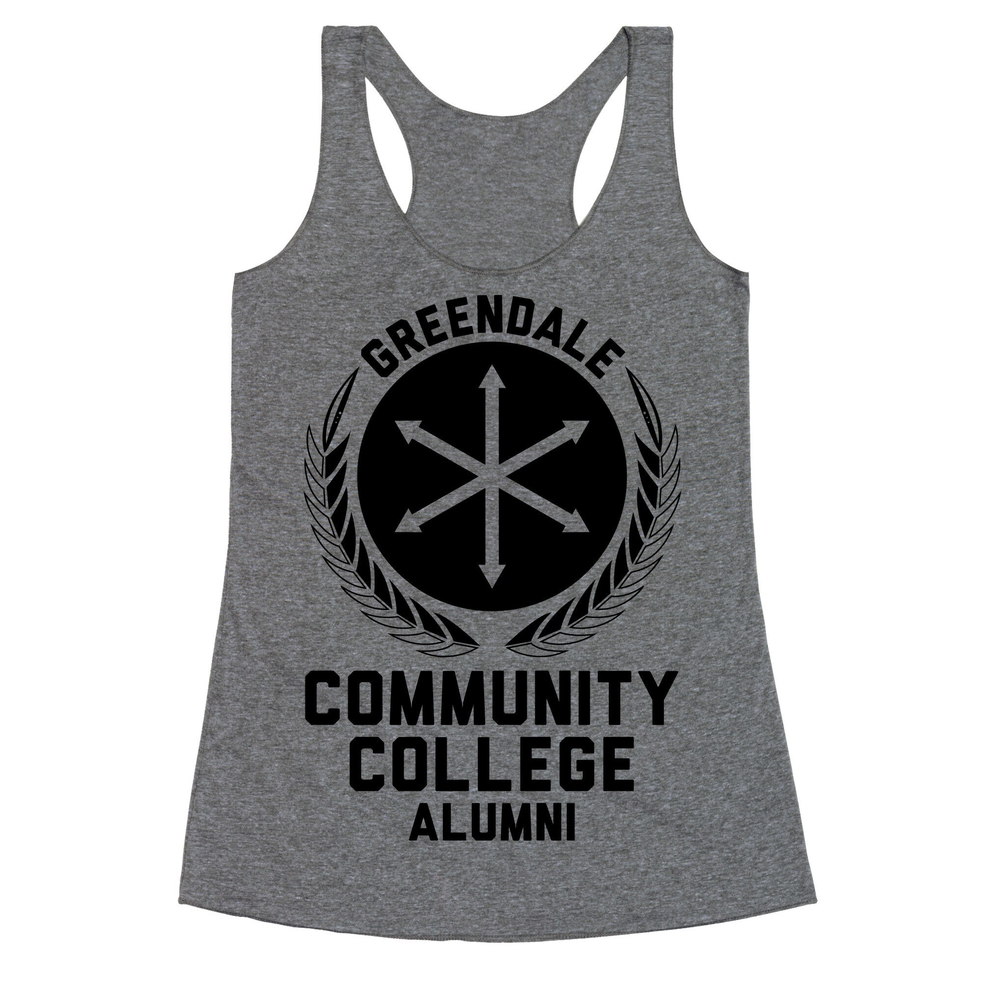 Greendale Community College Alumni Racerback Tank